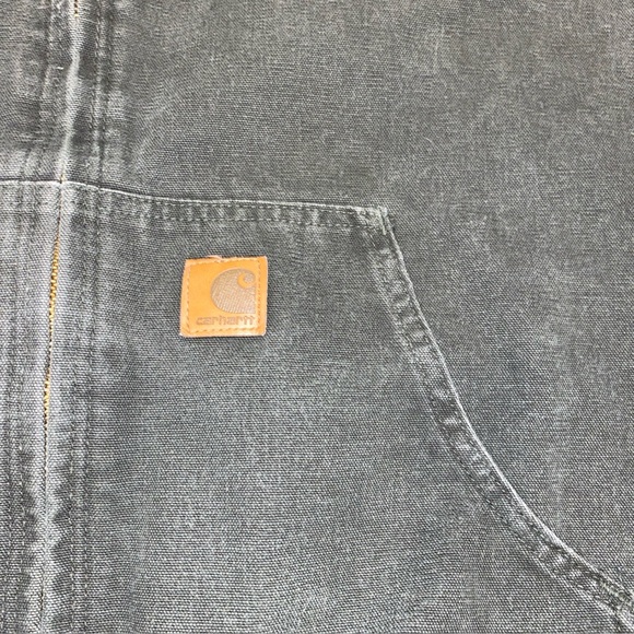 Carhartt J25 MOS Hooded Duck Canvas Lined Jacket Size 2XL Regular‎ - Picture 5 of 10